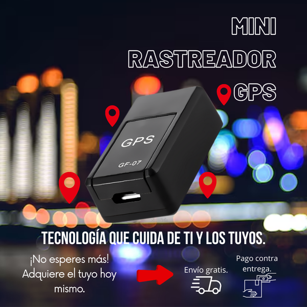 Mini Rastreador GPS , Rastrea lo que más te importa en tiempo real.