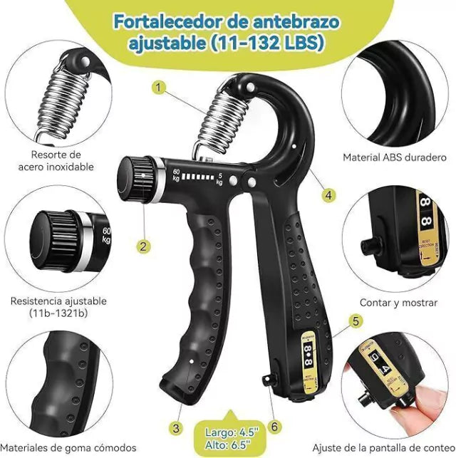 KIT DE AGARRE - FUERZA Y REHABILITACIÓN