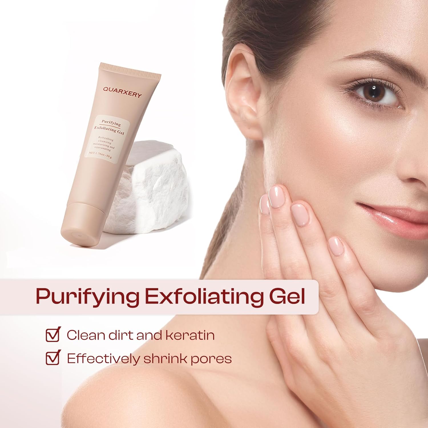 QUARXERY| EXFOLIANTE CORPORAL🫧~ACLARA LAS ZONAS NEGRAS DE LA PIEL!