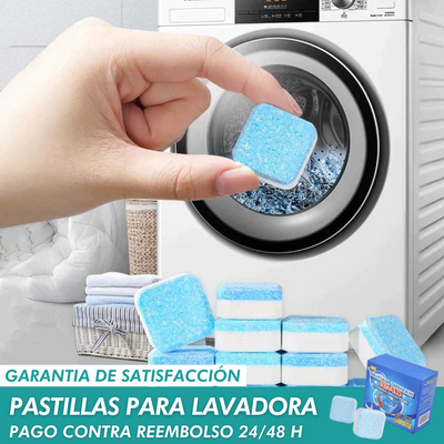 PASTILLAS LIMPIADORAS PARA LAVADORAS