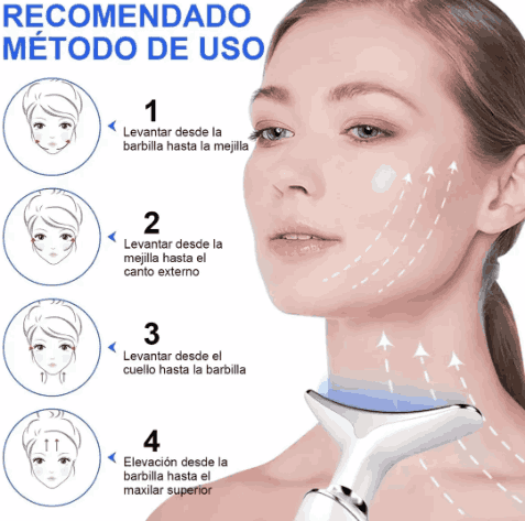 MASAJEADOR FACIAL DE PAPADA + DEPILADOR DE CEJAS $35.99