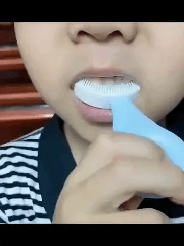 CEPILLO DE DIENTES EN U PARA NIÑOS🪥