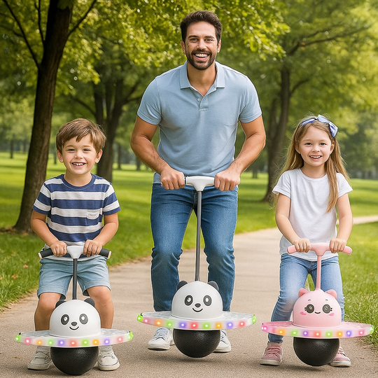 PELOTA SALTARINA CON LUCES LED