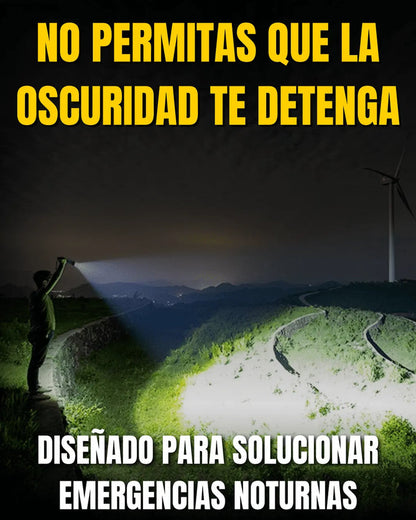 LINTERNA LED DE ALTA POTENCIA PARA ALUMBRAR A LARGA DISTANCIA