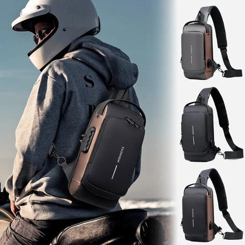 MOCHILA INTELIGENTE ANTIROBO CON CARGA USB