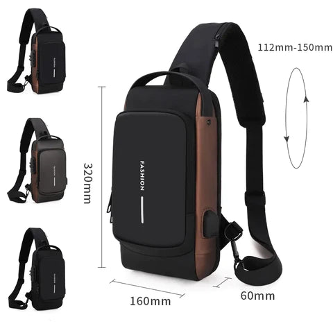MOCHILA INTELIGENTE ANTIROBO CON CARGA USB