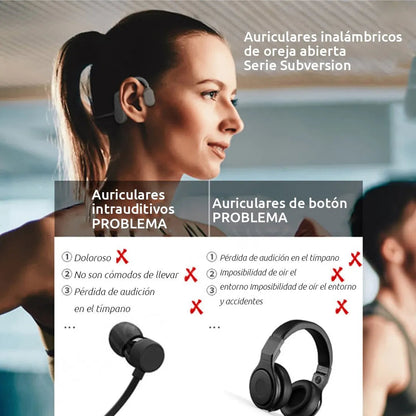 AURICULARES DE CONDUCCIÓN ÓSEA