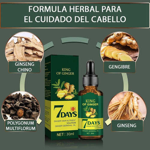 Serum 7 Days Para el Crecimiento de tu cabello