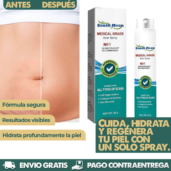 South Moon | Spray Elimina Cicatrices en semanas