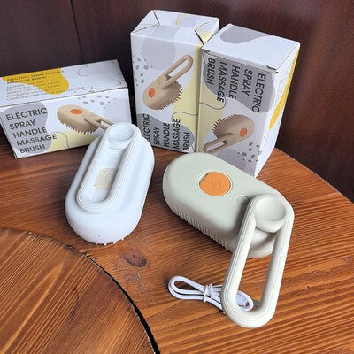 ''Cepillo a Vapor para Mascotas'', limpias, desenredas e hidratas con un solo paso.